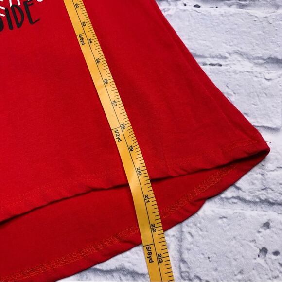 NEW Mia Belle Girls ‘Baby It’s Cold Outside’ Cold Shoulder Christmas Top - Picture 7 of 8